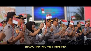 Download lagu BERKIBARLAH BENDERA NEGERIKU - MERAH PUTIH (PERSEMBAHAN POLRESTA BANDAR LAMPUNG) mp3