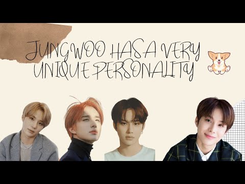 (ENG SUB) JUNGWOO HAS A VERY UNIQUE PERSONALITY