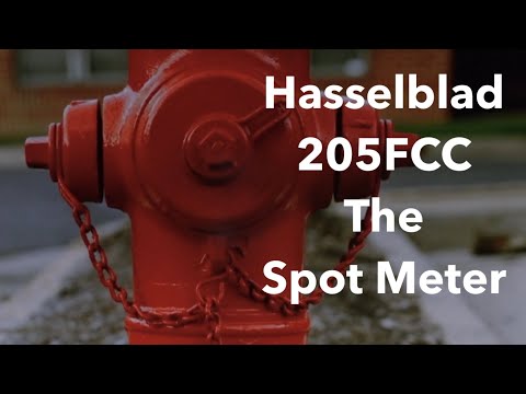 Hasselblad 205FCC, Roll 1, Frame 6, The Red Fire Hydrant, the Best Medium Format 6x6 Film Camera