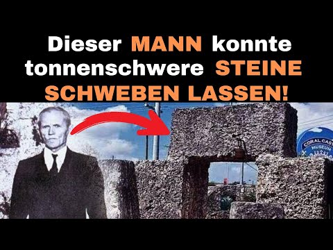 This MAN could LEVEL stones weighing tons! The secret of the Coral Castle!