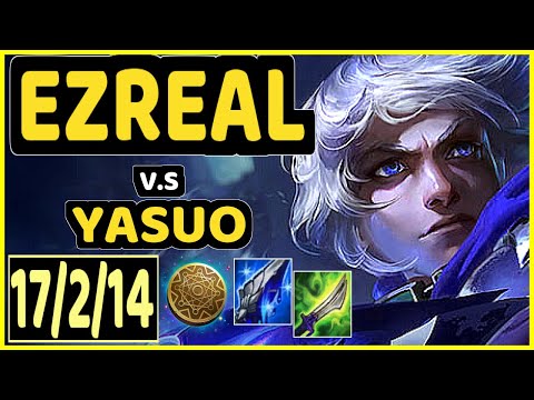 DEFT (EZREAL) vs YASUO - 17/2/14 KDA BOTTOM ADC CHALLENGER GAMEPLAY - KR