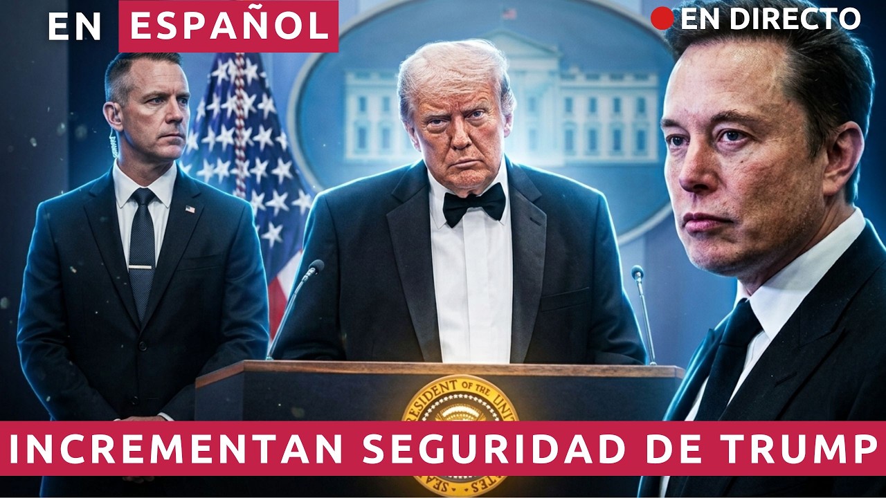 SERVICIO SECRETO LISTO PARA CENA DE CORRESPONSALES CON TRUMP | MUSK HUMILLA A PERIODISTA PROGRESIST