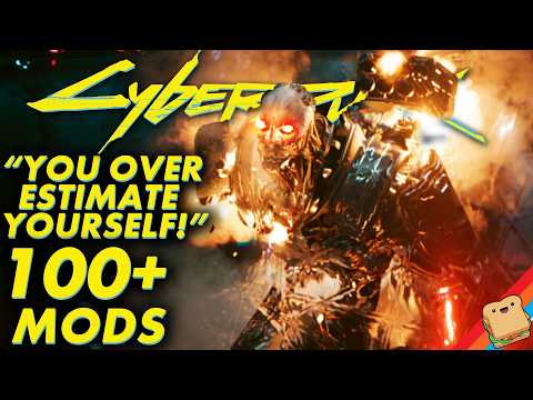 I Modded Cyberpunk Into a Survival Hellscape! Enemies of Night City. Dark Future.