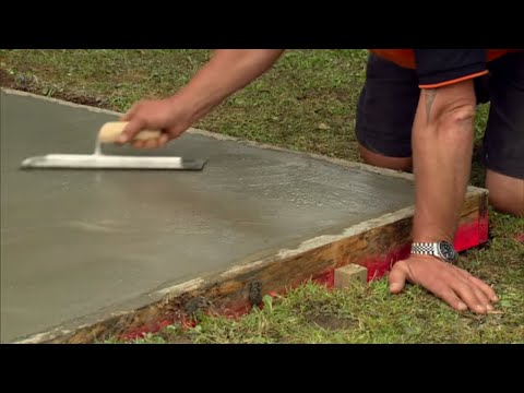 How to Lay a Concrete Pad | Mitre 10 Easy As DIY