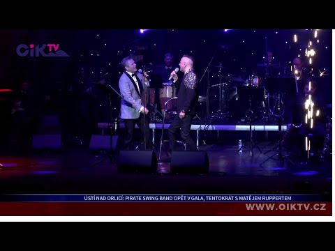 PIRATE SWING Band Gala 2025 (+ Matěj Ruppert) - TV reportáž Ústí nad Orlicí