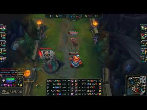 brTT (JHIN) vs KOG'MAW - 8/1/8 KDA BOTTOM ADC GAMEPLAY - BR Ranked GRANDMASTER