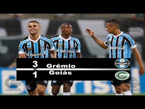Grêmio 3 x 1 Goiás (HD) Melhores Momentos e Gols - Copa do Brasil
