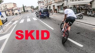 Wolfbotts Skid Test with the new Cinelli Shark - D