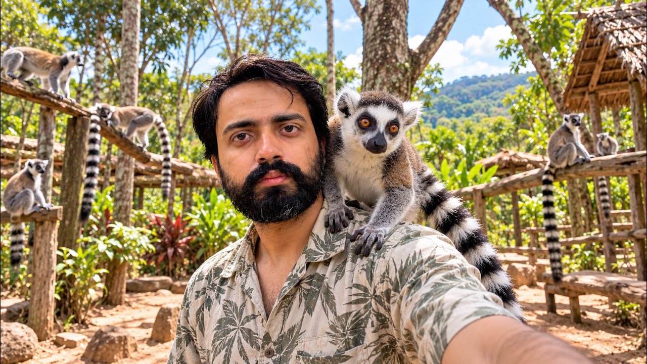 I Met Madagascar’s Most Mysterious Animal : Lemur 🇲🇬 