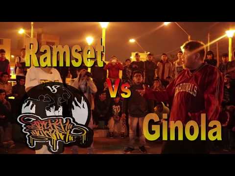 Ginola vs Ramset - Final Audicion Achora Tu Rima Polideportivo Santa Anita