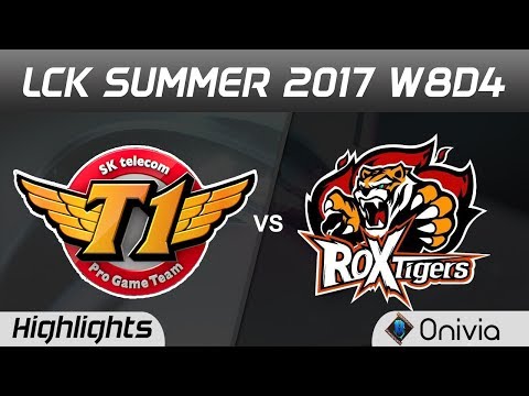 SKT vs ROX Highlights Game 2 LCK SUMMER 2017 SK Telecom T1 vs ROX Tigers by Onivia