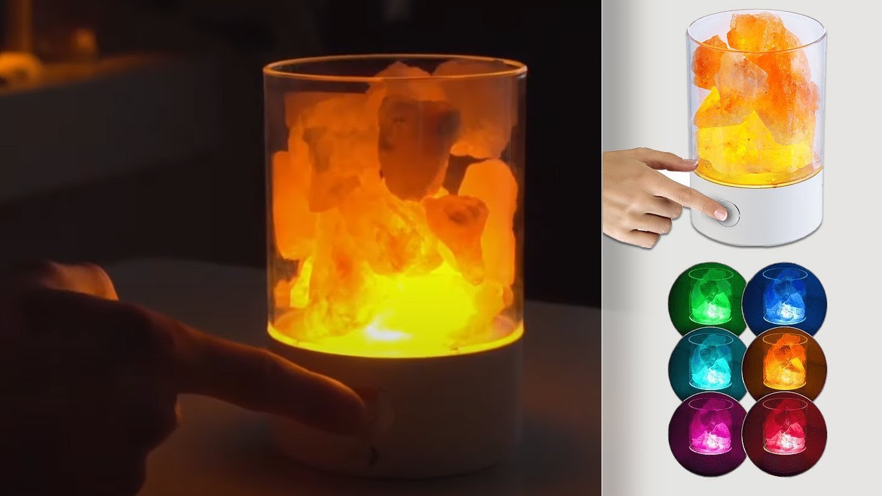 Comment purifier et embellir votre intérieur grâce à une lampe à sel Lunartec [PEARLTV.FR]