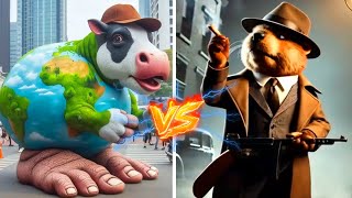 Trulimero Trulicina Vs Bobrito Bandito | ITALIAN BRAINROT Animals Memes