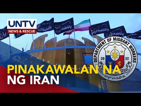 1 sa 4 Pinoy crew ng barkong kinubkob ng Iran noong Abril, pinalaya na – DMW