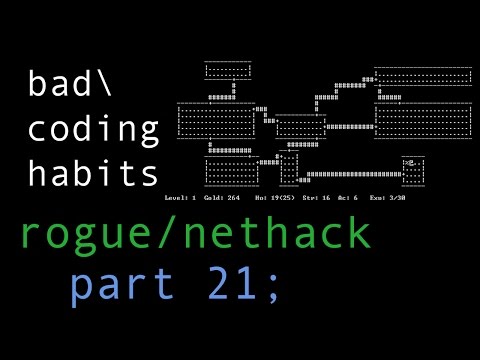 Coding a Rogue/Nethack RPG in C - Part 21