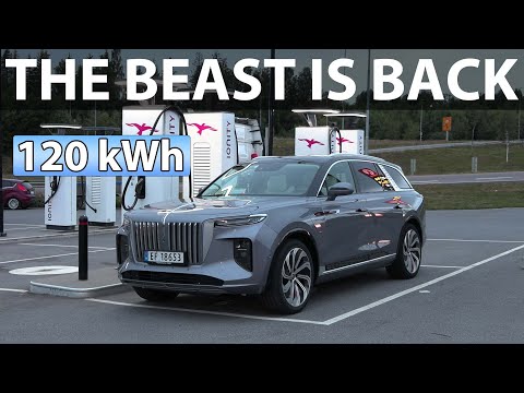 Hongqi E-HS9 120 kWh Exclusive+ Bereiktest