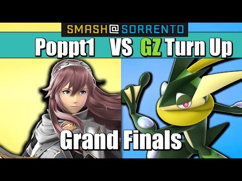 Smash at Sorrento #30 Grand Finals - Poppt1 (Lucina) vs GZ | Turn Up (Greninja)