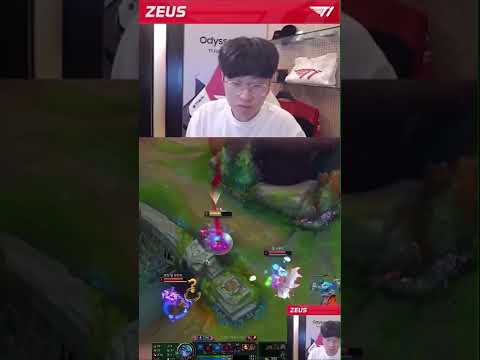 T1 Zeus's Vex insane 1vs2