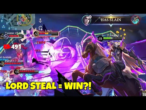 LORD STEAL = WIN?! - Top Global Leomord - Avory | MLBB