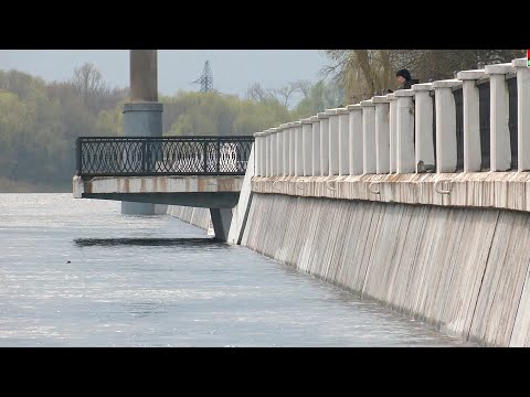 В Гомеле все пляжи находятся под водой видео