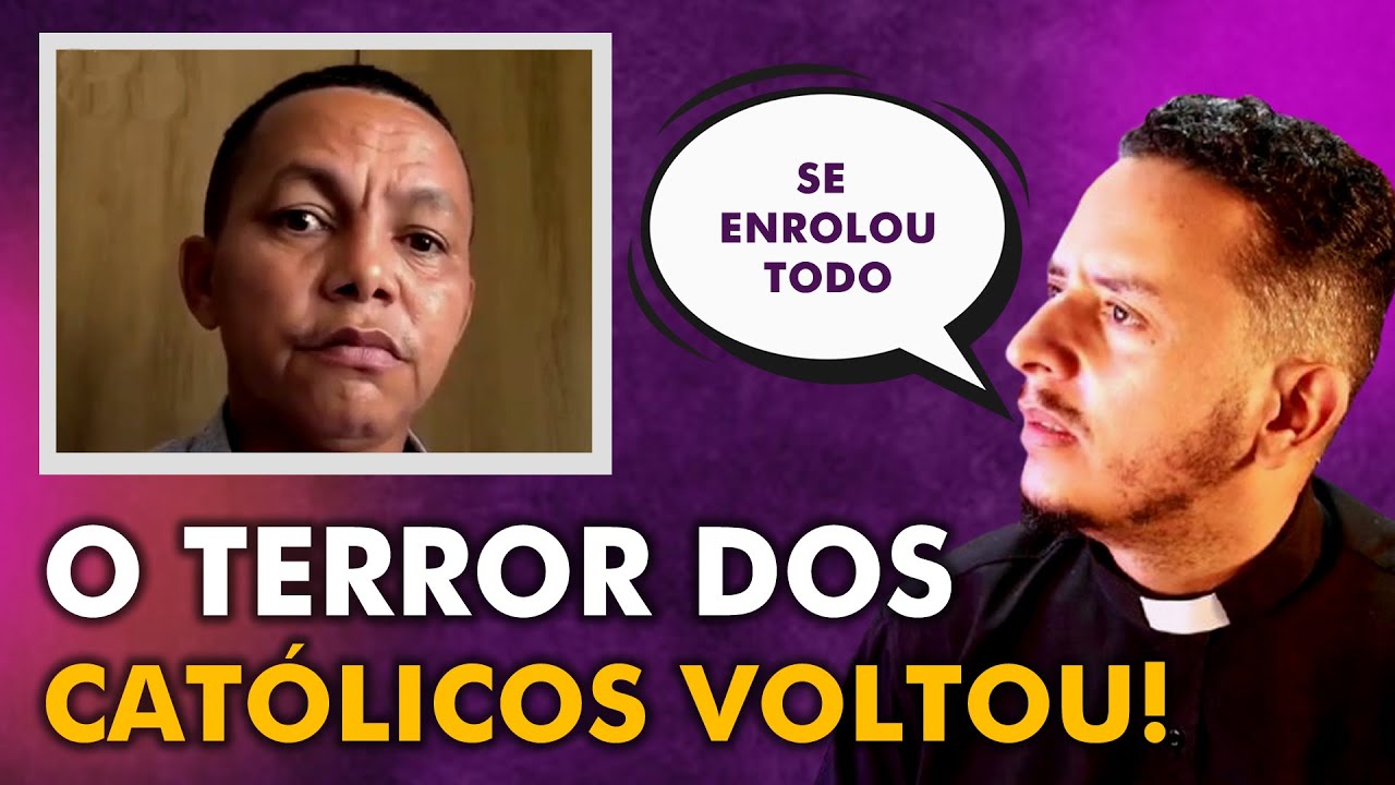 PROTESTANTE RESPONDE AO DÍACONO MAS SE ENROLA TODO