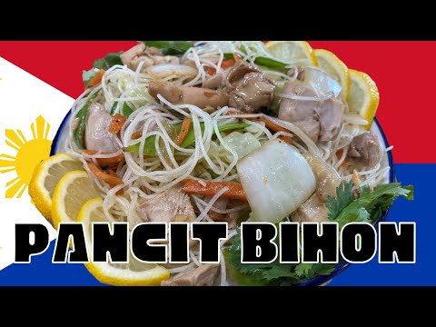 Pancit Bihon with Chicken | Simple Yet Satisfying Filipino Noodle Stir Fry