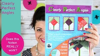 How to use Clearly perfect angles tool - Does this Notion REALLY workd? - Sewing Notion