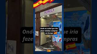 Compras na Europa be like