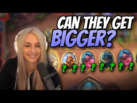 EARLY GRUBBER + DEMONS = HUUUUGE BOYS - Hearthstone Battlegrounds