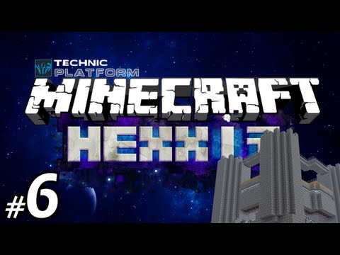 Minecraft: Hexxit Survival Ep.6 - Fortress Invasion!