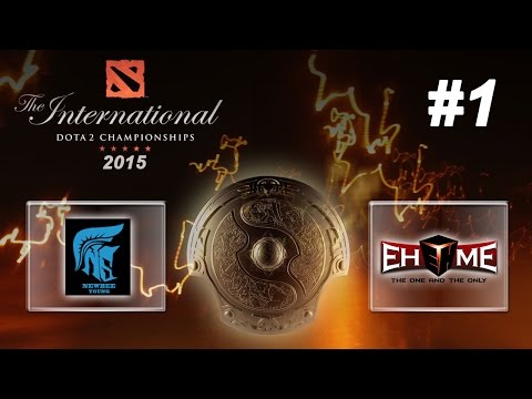 EHome vs NewBee Young Game 1 - Dota 2 The International 2015