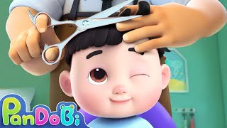 Baby&#39;s First Haircut Song | Time to Cut Your Hair | Pandobi Nursery Rhymes &amp; Kids Songs