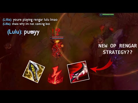 THIS Rengar BOT STRATEGY MADE TWITCH RAGE!! I GOT FLAMED FOR PLAYING RENGAR BOT !! lol