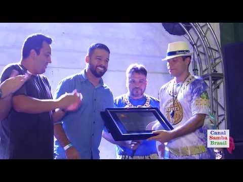 UNIDOS DOS MORROS - SANTOS - Bateria Chapa Quente recebe Estandarte de Ouro - 05.05.2018 - Santos/SP