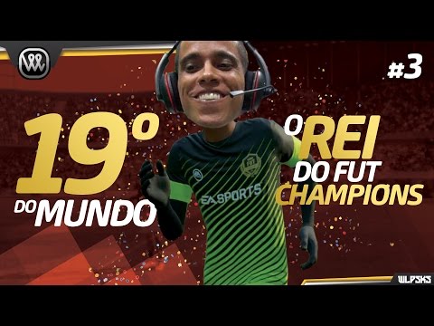 O REI DO FUT CHAMPIONS #3 - ENTRE OS 20 MELHORES DO MUNDO | Wendell Lira