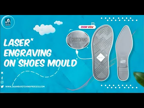 Laser Engraving On Metal Shoe Mould Service