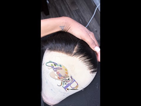 how to pluck a closure| beginner friendly