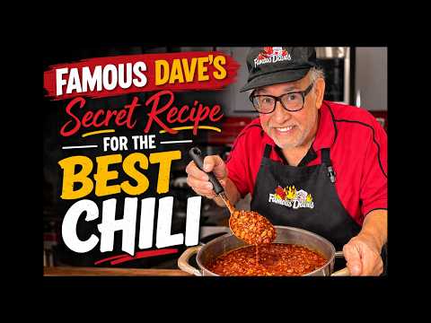 Famous Dave Reveals His Award-Winning Chili Recipe