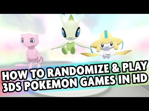 How To RANDOMIZE & PLAY ANY 3DS Pokemon Game With HD Graphics