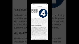 BBC officially confirms the end of198 long wave from droitwich. #longwave #amradio #vintageradio
