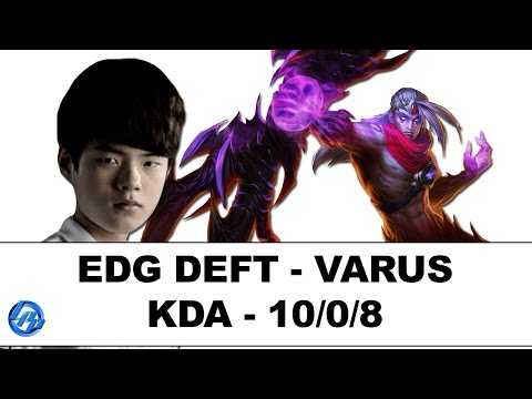 EDG Deft - Varus vs Ezreal - Kr SoloQ