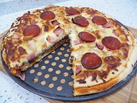 Gourmet Carnivorous Pizza | Telepizza style
