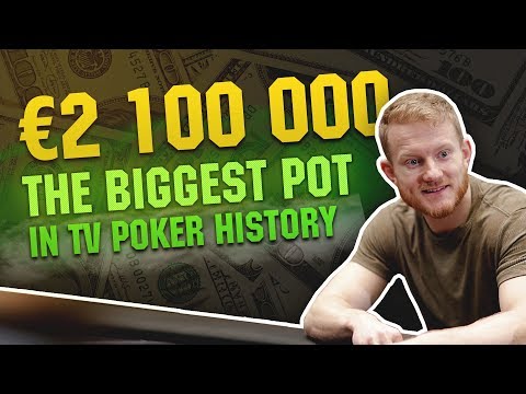 €2.1M. The Biggest Pot in TV Poker History | Jason Koon in Triton Series 2019