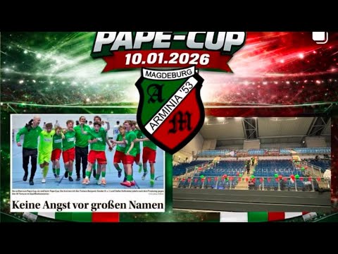 Pape Cup 2026 Spiel 4: SV Arminia 53 Magdeburg vs 1.FC Köln 
