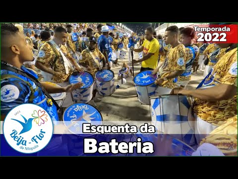 Beija-Flor 2022 | Esquenta da Bateria - Ensaio Técnico | Samba ao vivo - #ET22