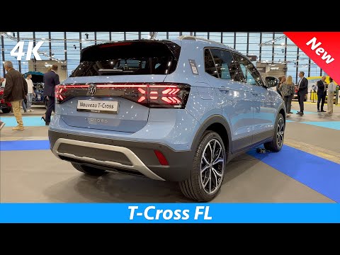 VW T-Cross Style 2024 (Facelift) - Full Review in 4K (Looks better, still "plastic fantastic!")