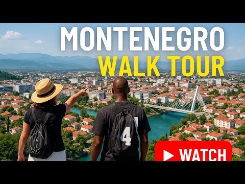 Podgorica, Montenegro 🇲🇪 Walk tour 