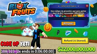 🔥 NOVOS CÓDIGOS OP DE EXP 🔥 +26 CÓDIGOS DE 2X XP BELI E RESET NO BLOX FRUITS 2026 - blox fruit codes