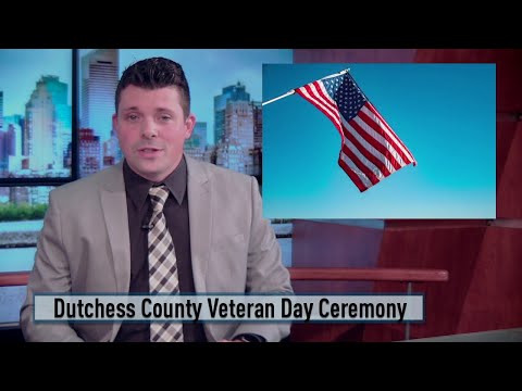 NY Dutchess County Veterans Day Ceremony