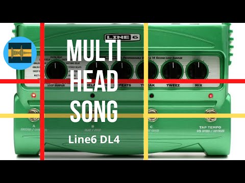Multihead Delay Song #1 | Line 6 DL4 | EHX Attack Decay | EHX Superego+ | (First draft)